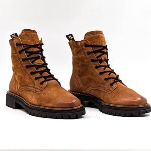 Paul Green Tan Leather Women's Boots